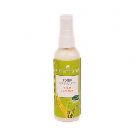 ORIENTANA Tonik do twarzy NEEM i CYTRON do cery tłustej 100ml